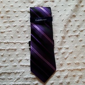 Purple Stripes Tie